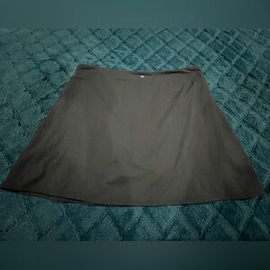 Soybu Black Lotus A-Line Mini Skirt Casual